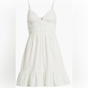 Shirred Waist Minidress